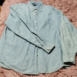 Chambray Button Up Shirt
